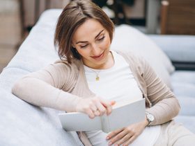 شكل البطن في الأسبوع التاسع