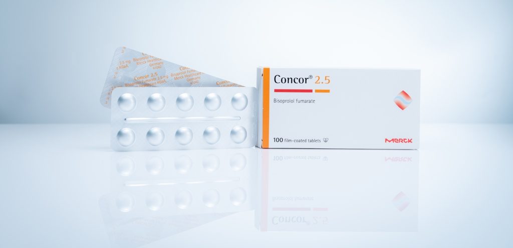 كونكور 2.5 ملجم أقراص ( concor 2.5 mg )