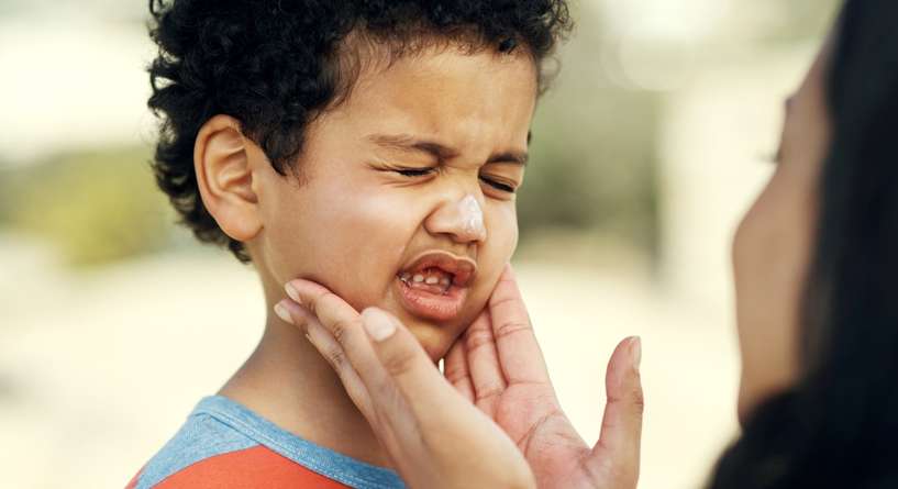 علاج ألم الأسنان عند الأطفال 4 سنوات