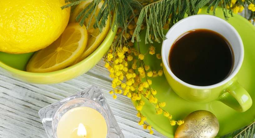 فوائد القهوة مع الليمون