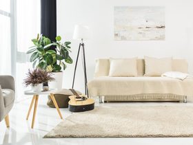 تنسيق السجاد مع الكنب البيج