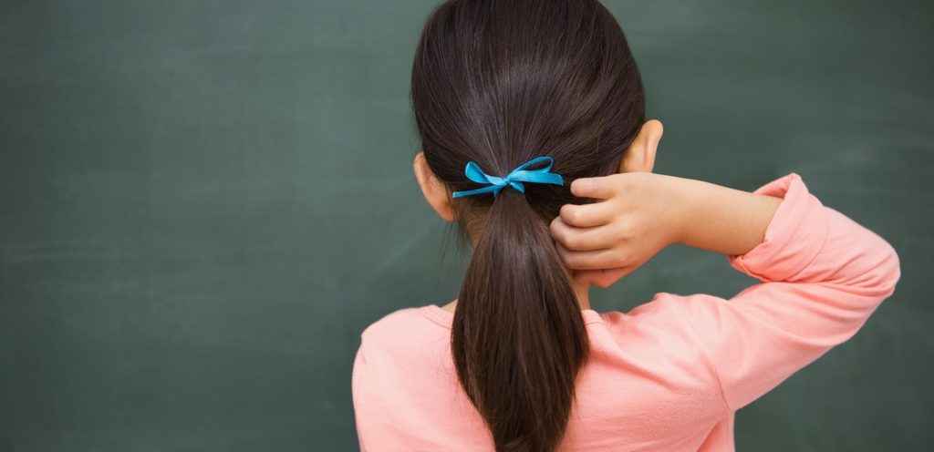 تسريحة ذيل الحصان