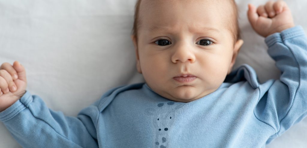 رضيع بعمر الشهرين