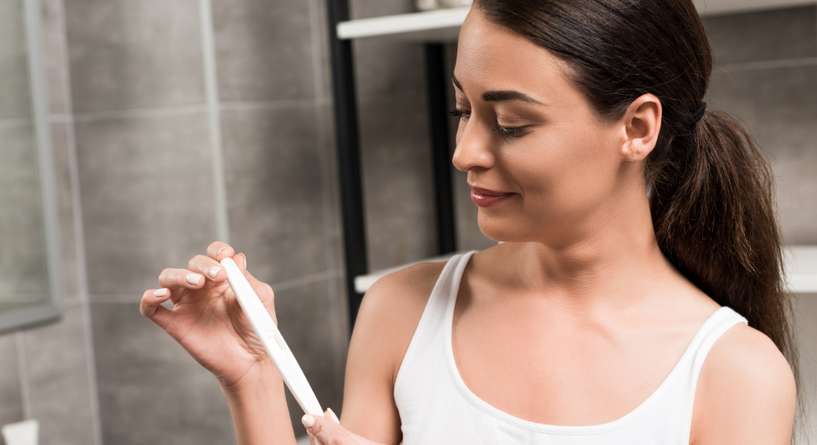 هل يمكن استعمال اختبار الحمل في المساء