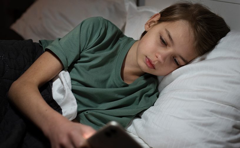 أضرار خطيرة لسهر الأطفال