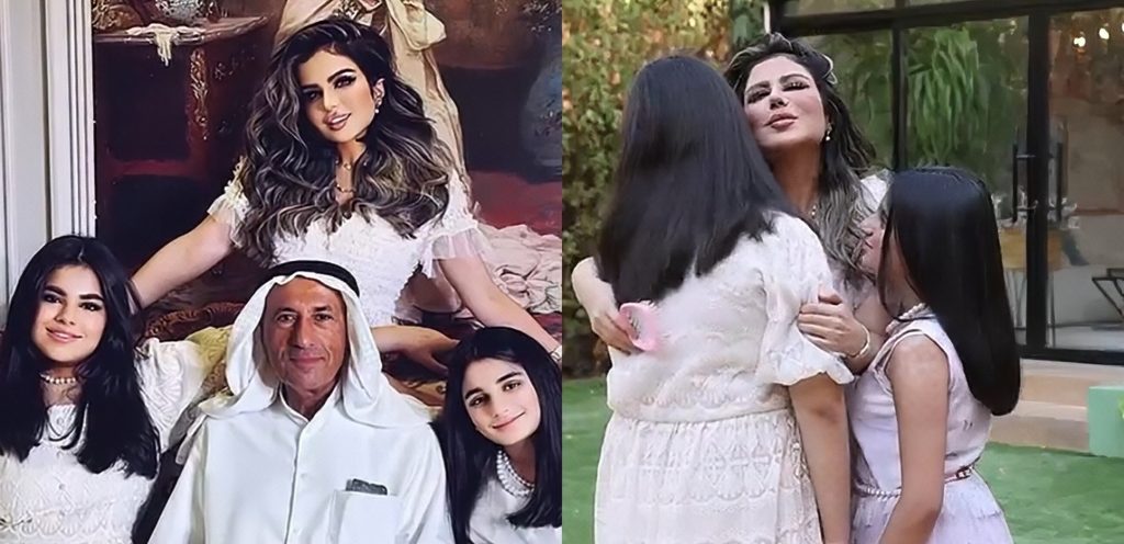 حليمة بولند تحتفل بالعيد مع عائلتها وبناتها