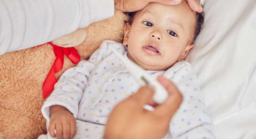أعراض التهاب الصدرية عند الرضع