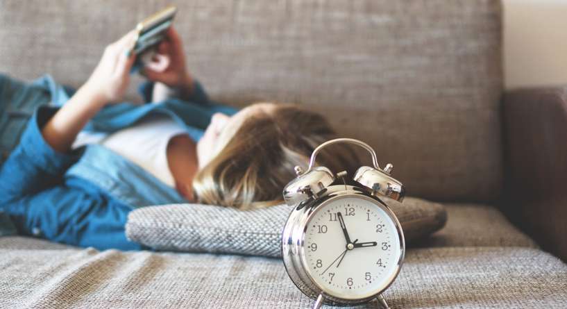 تحديد الوقت لاستخدام الهاتف