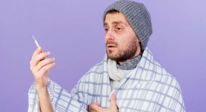 رجل مصاب بالايدز