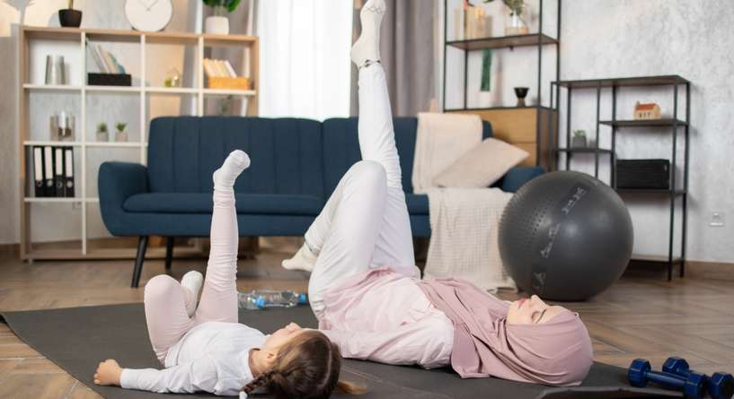 تمارين لعلاج تقوس الساقين عند الأطفال
