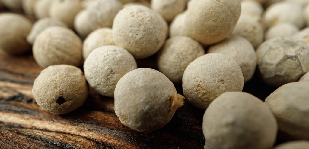 حبوب الفلفل الأبيض