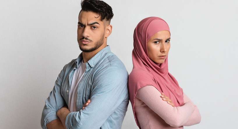 الزوجة التي ترد الكلام على زوجها