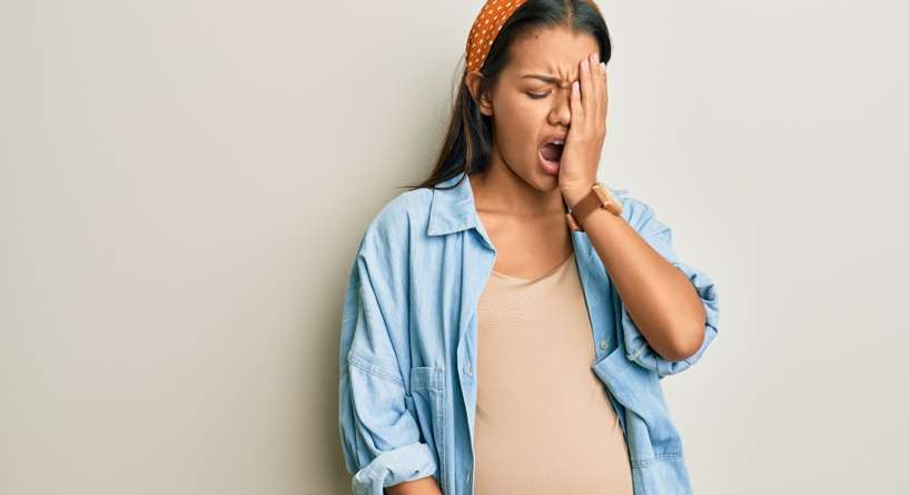 حامل تشعر بالنعاس