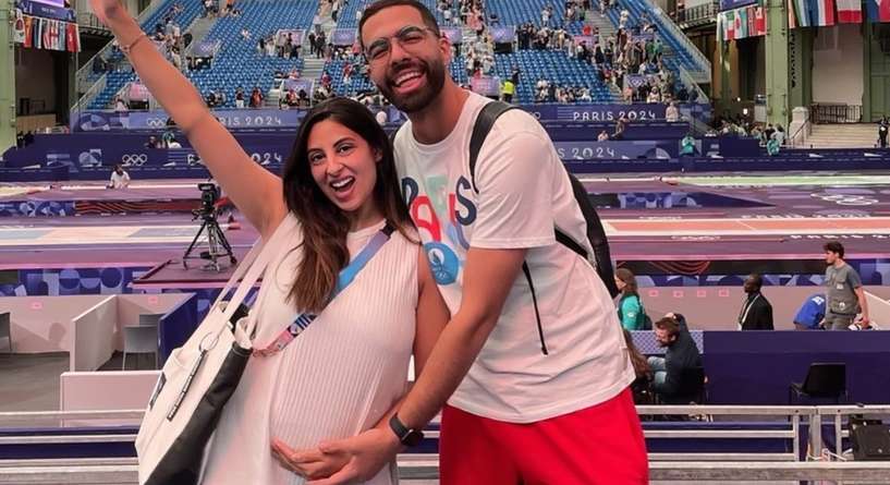 ندى حافظ بطلة السلاح تستقبل مولودتها الأولى