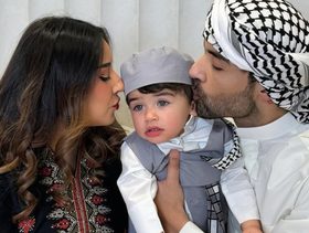 فرح الهادي وعقيل الرئيسي يستقبلان طفلهما الثاني ويكشفان عن اسمه المميّز!