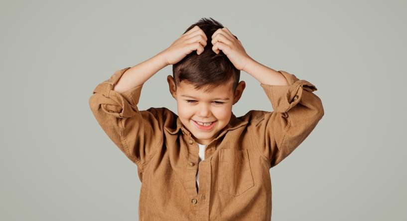 صدفية الشعر عند الاطفال​