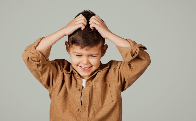 صدفية الشعر عند الاطفال​