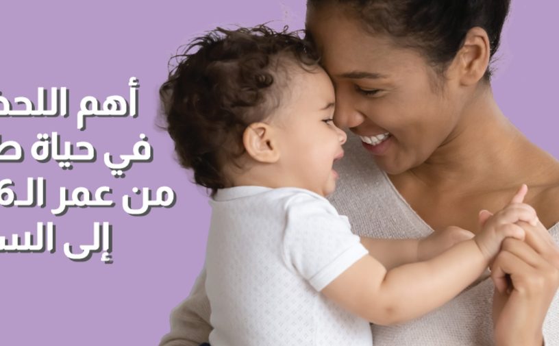 بالفيديو، أهم اللحظات في حياة طفلك من عمر 6 أشهر إلى سنة