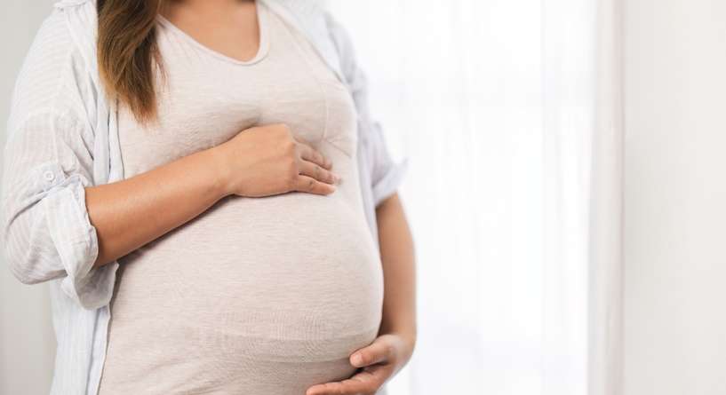 المشيمه نازله بالشهر الرابع