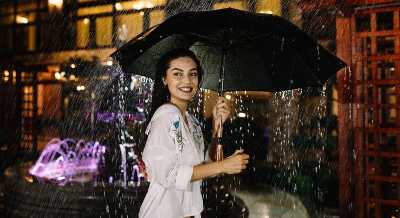 تفسير حلم المطر الغزير في الليل