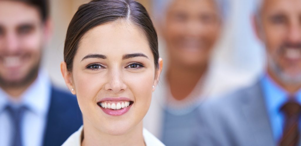 امرأة سعيدة