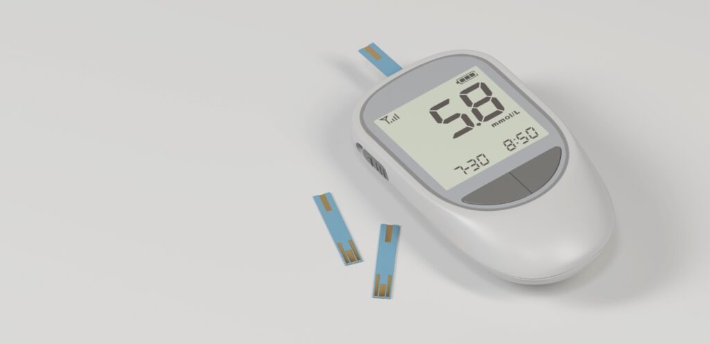 جهاز قياس معدّل السكّر في الدم