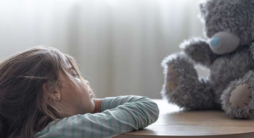 الصراخ على الطفل بعمر سنتين