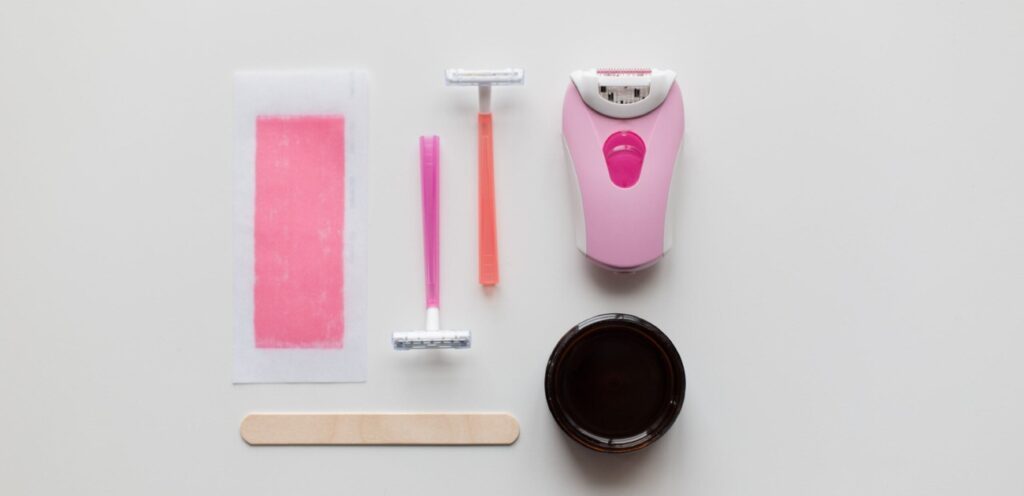 أدوات إزالة الشعر