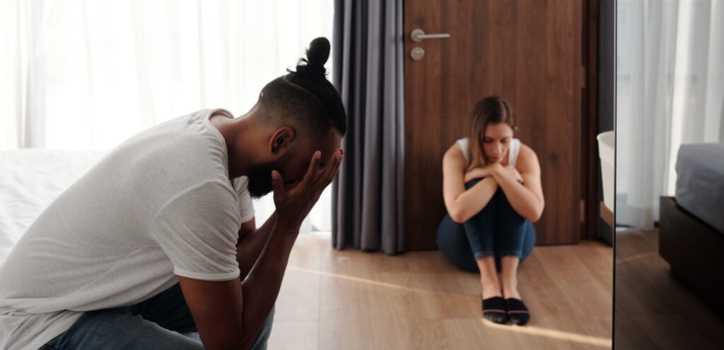 زوجان متخاصمان