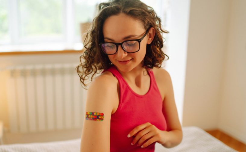 اماكن وضع لصقات منع الحمل