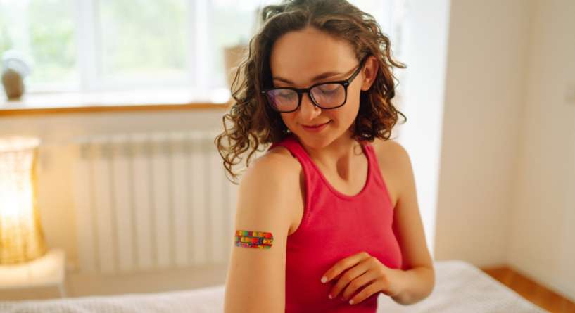 اماكن وضع لصقات منع الحمل