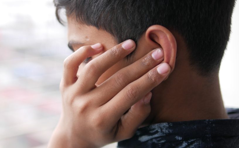 التهاب الاذن عند الاطفال