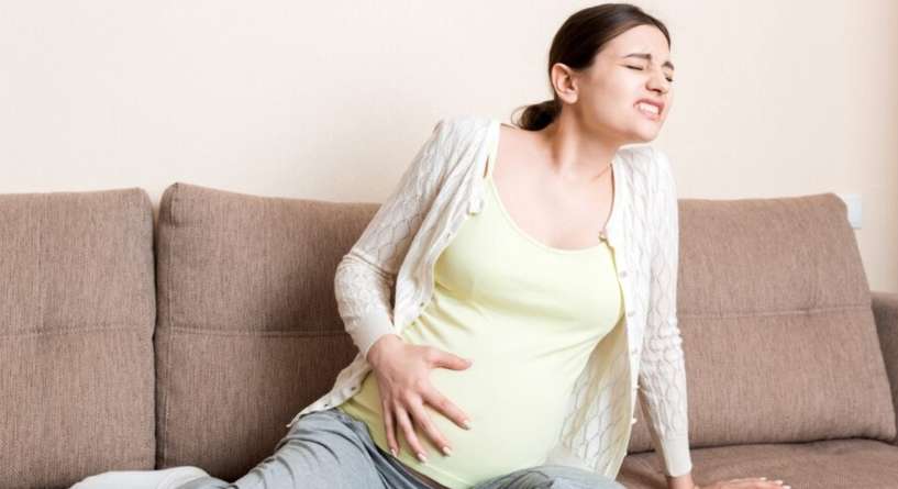 مغص البطن للحامل