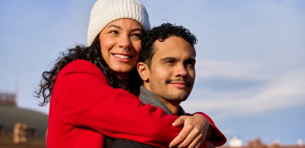 زوجان سعيدان