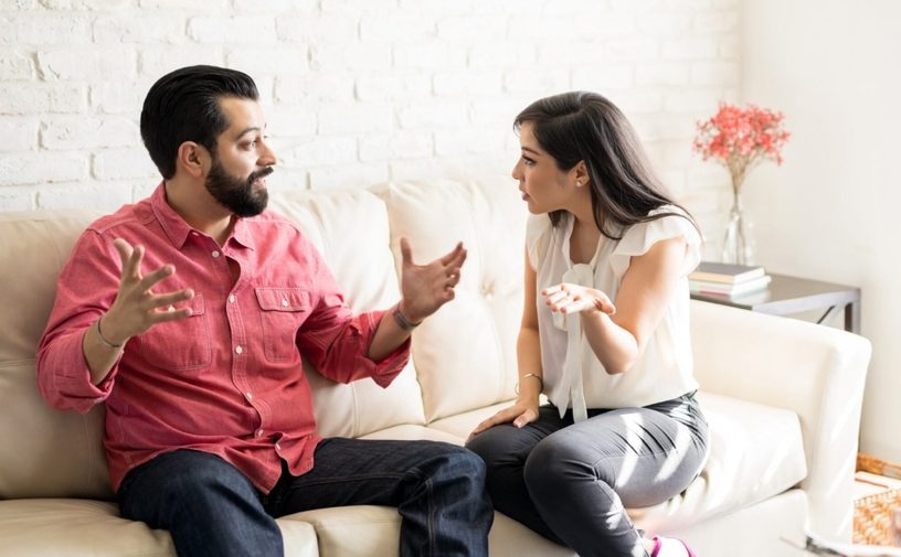 التوتر والاختلافات في أول أيام الزواج