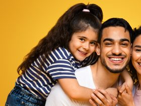 وجود الأب الداعم