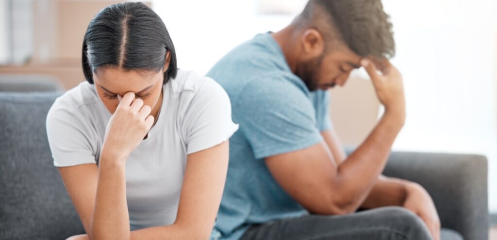 زوجان متخاصمان