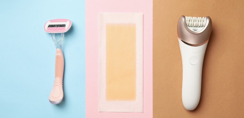 أدوات إزالة الشعر