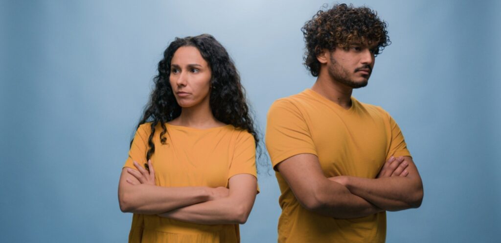 زوجان متخاصمان