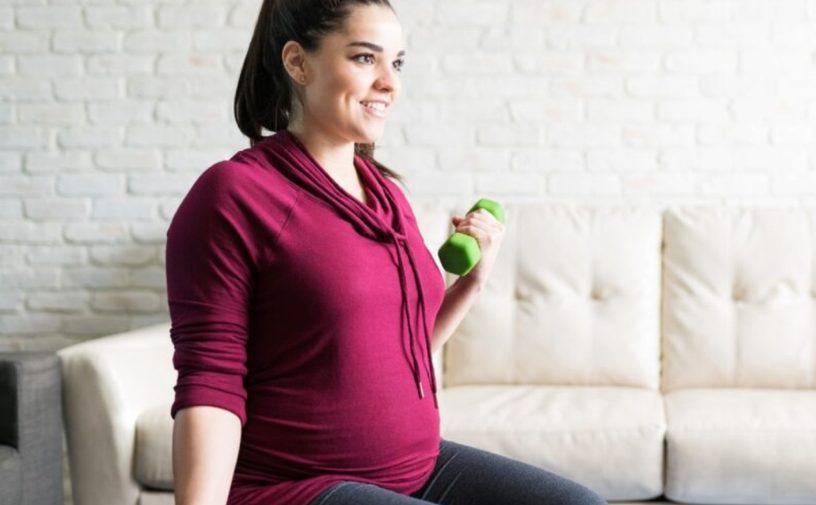 تمارين رياضية آمنة للحامل