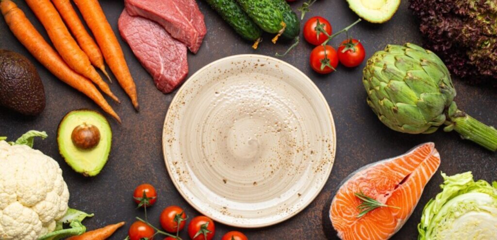 أطباق من الطعام