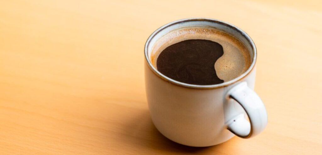 فنجان من القهوة