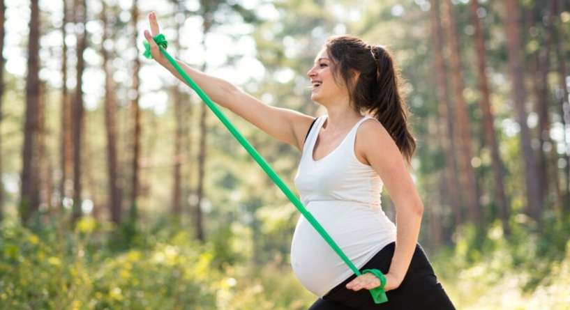 تمارين للمرأة الحامل