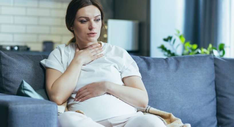 ضيق التنفس للحامل