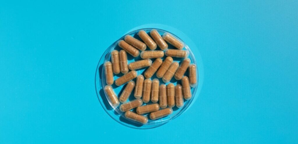 حبوب من الدواء