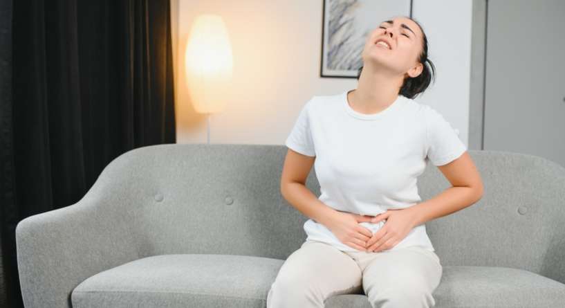 الغازات بعد الولادة