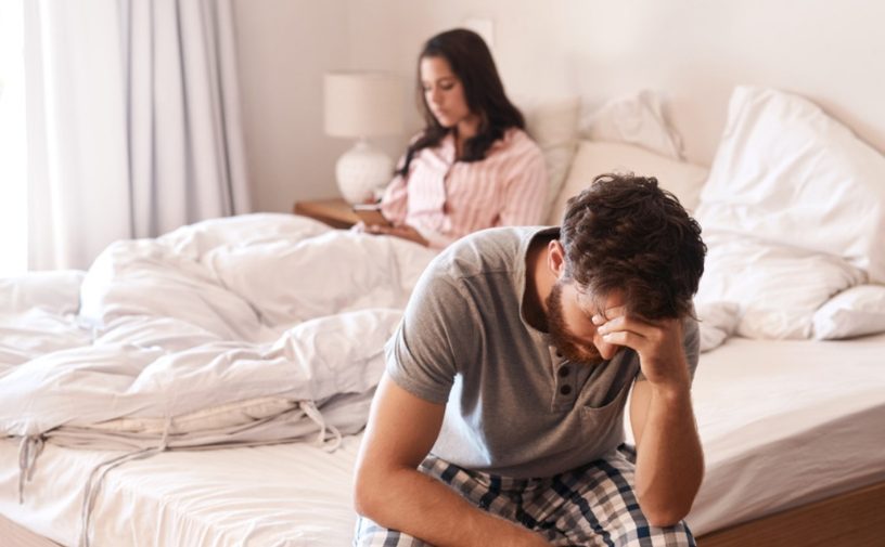 اضرار عدم ممارسة العلاقة الزوجية للرجل