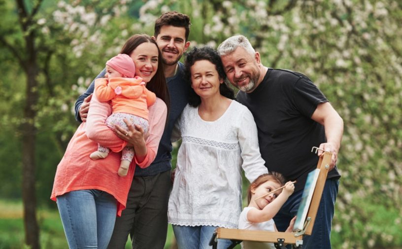 تعبير عن العائلة