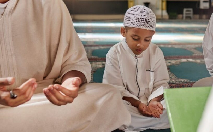 تعليم الصلاة للاطفال