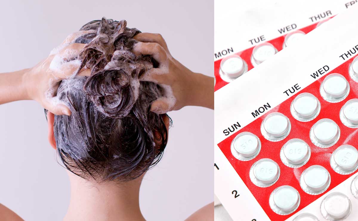 سبب وضع بعض النساء لحبوب منع الحمل في الشامبو